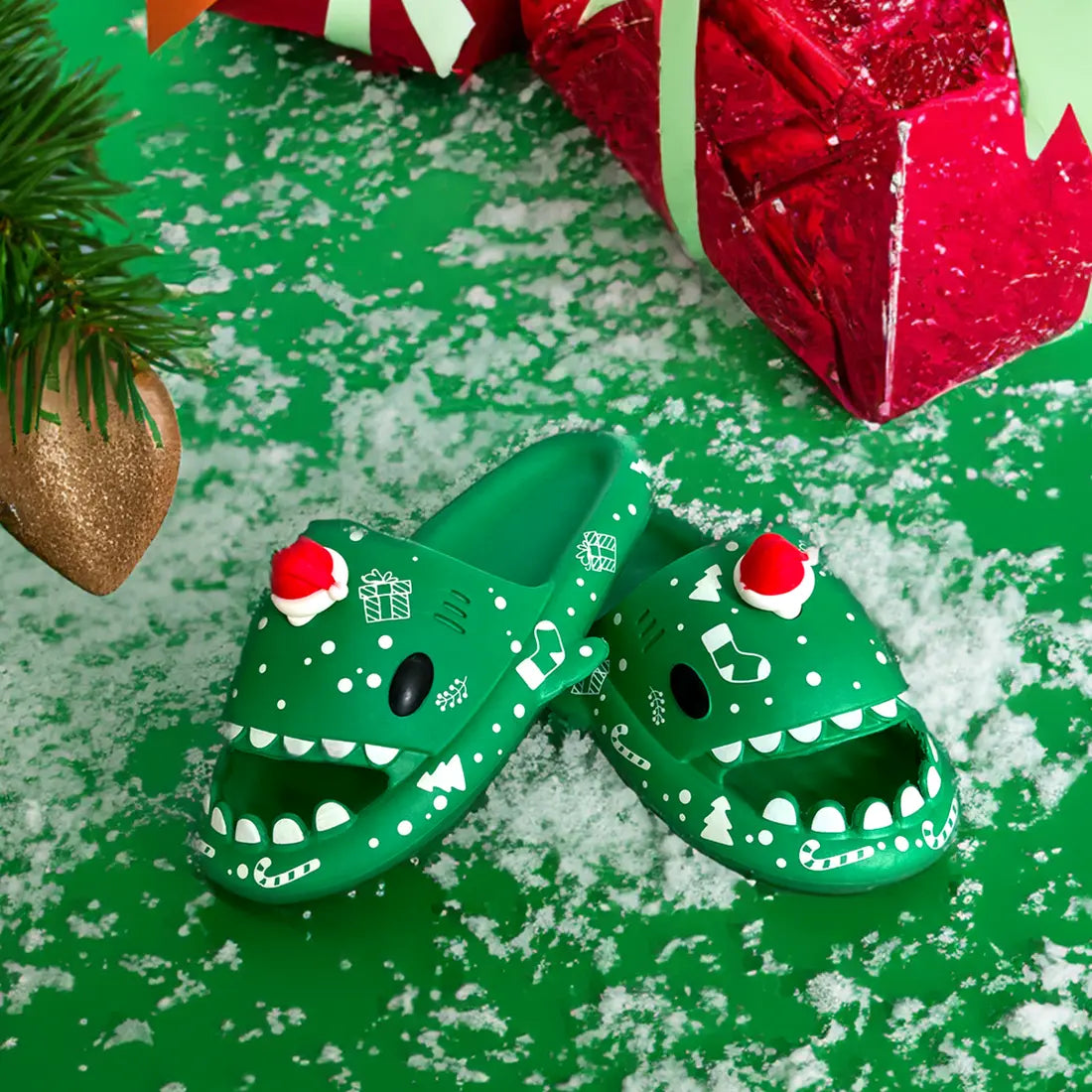 Christmas Shark Slides